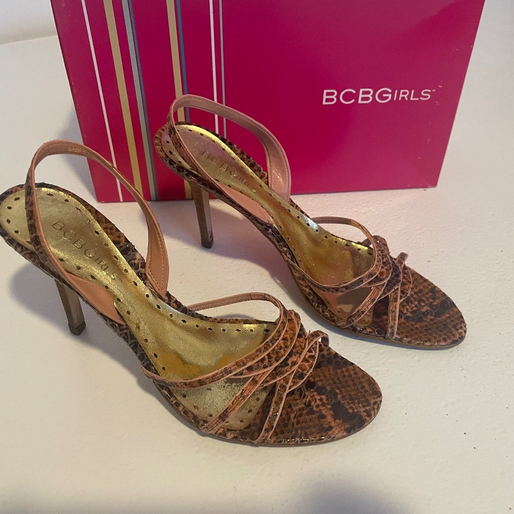 BCBG Girls Scan-es slingback sandals